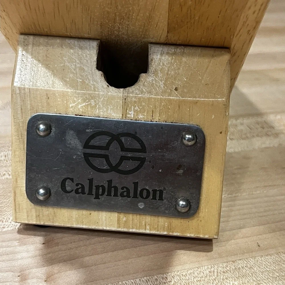 Calphalon‎ Forged Cutlery 8-Piece Knife Set & Butcher Block